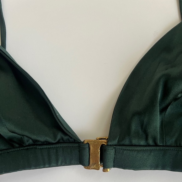 Silk Triangle Bra - Picture 3 of 5